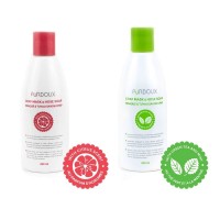 CPAP Reinigung Reinigungsmittel Doppelpack Grüner Tee/Minze & Grapefruit/Zitrone je 250ml