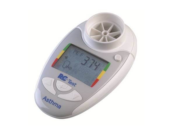 RC-Test Asthma digitales Peak-Flow-Meter