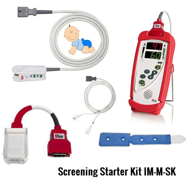 Masimo Screening Starter Kit für Kinderärzte Pulsoximetrie Screening bei Neugeborenen