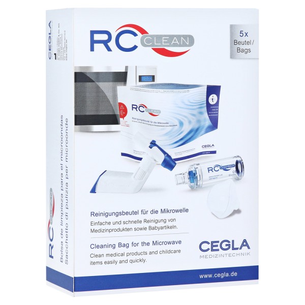 RC Clean Reinigungsbeutel für die Mikrowelle 5 Stück je Packung